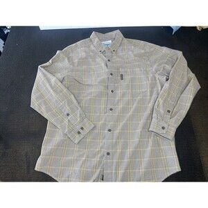 Columbia Sportswear Co. Button Down‎ Long Sleeve w/pocket Shirt Men’s Large